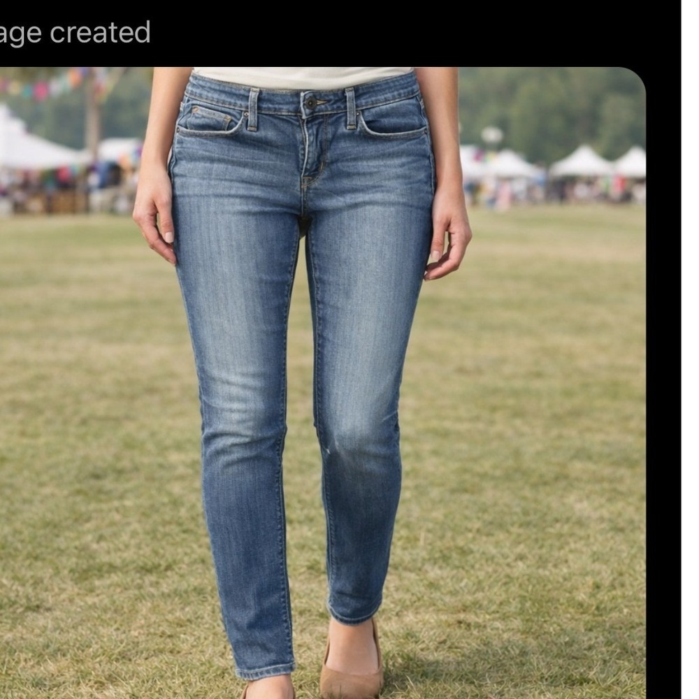 Hudson Krista Super Skinny Jeans Womens 31 Ankle High rise Med Wash Blue Denim